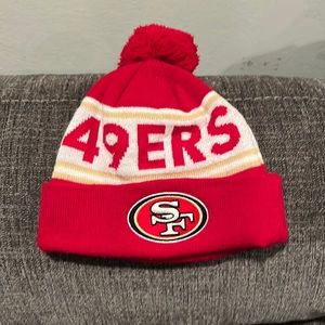 NFL TEAM 49ers Beanie excellent condition